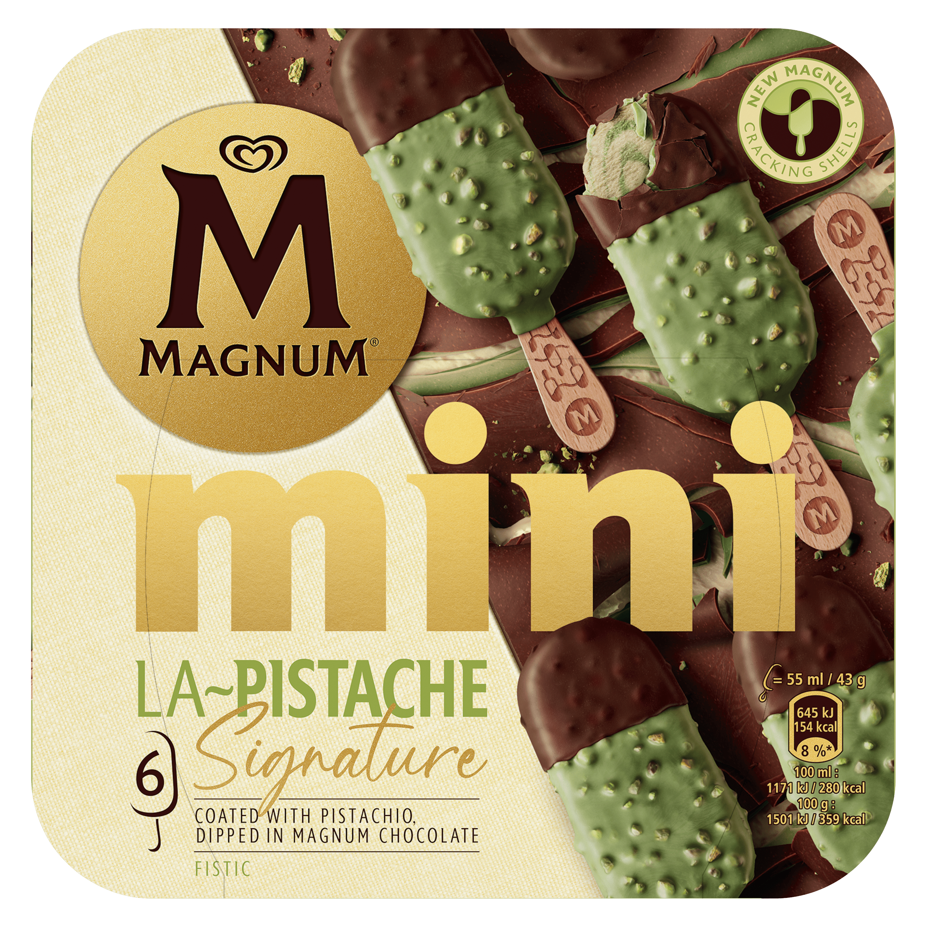 Magnum Sticks pistache
