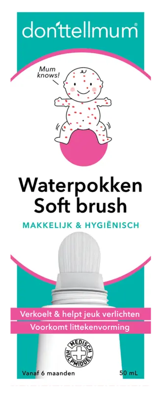 donttellmum Waterpokken soft brush