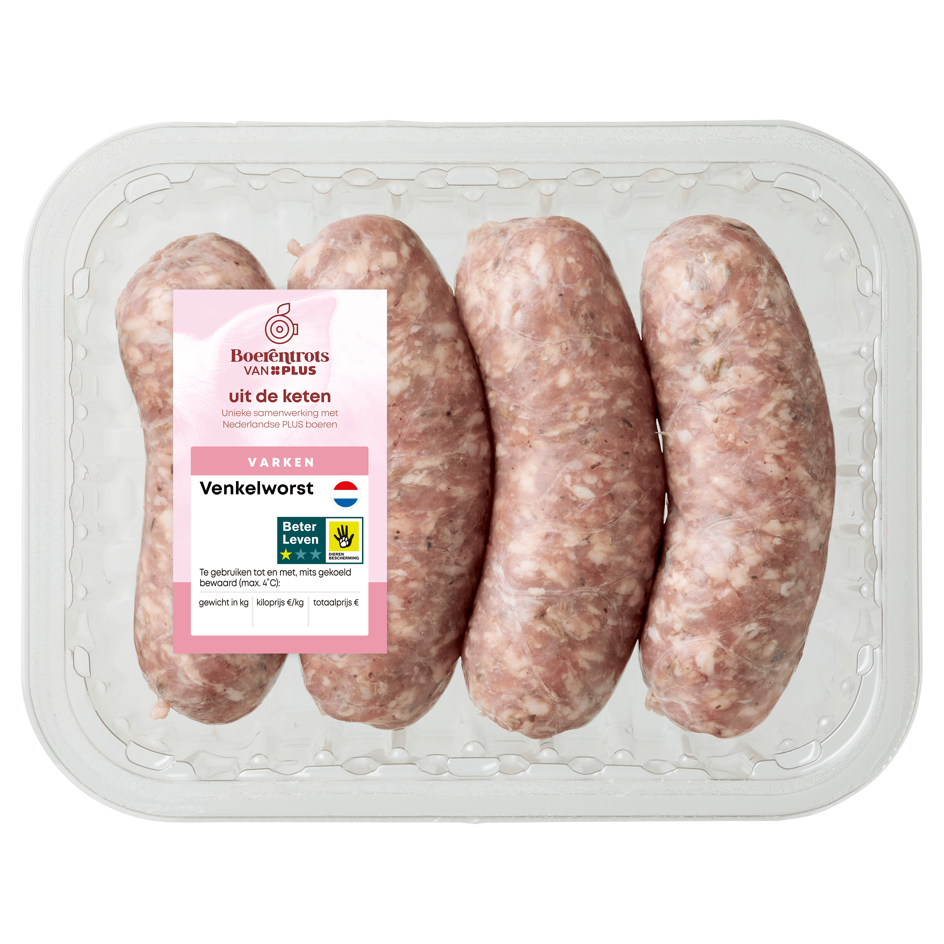 PLUS Boerentrots Venkelworst