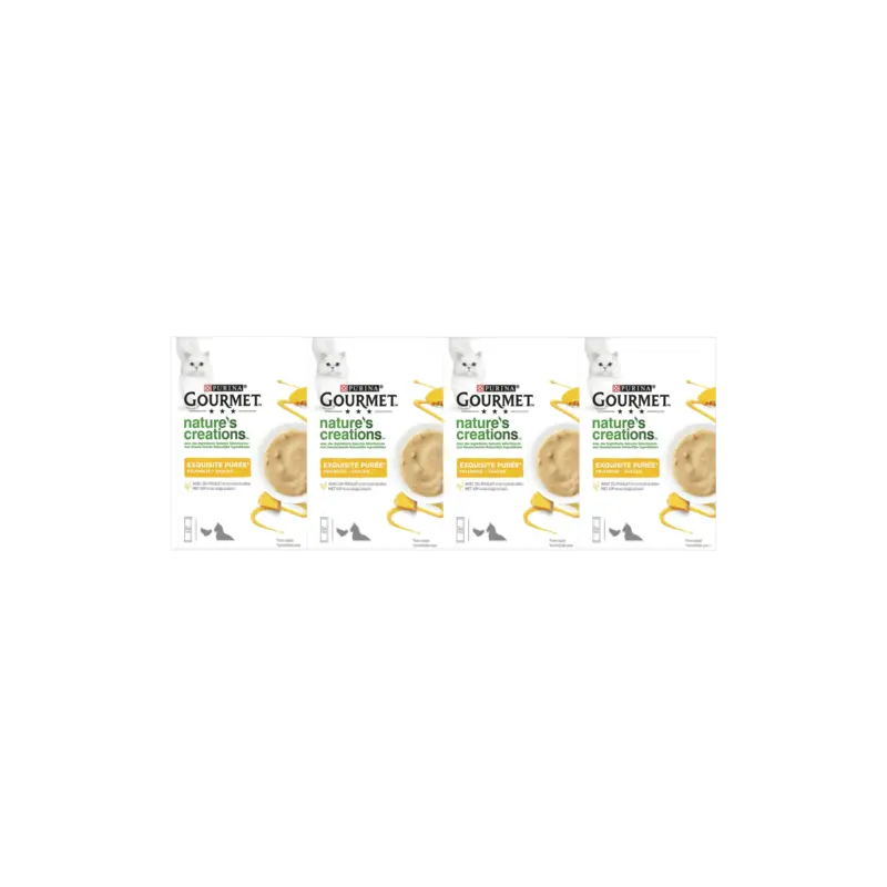 Gourmet Nature's creations kip & pompoen 4-pack