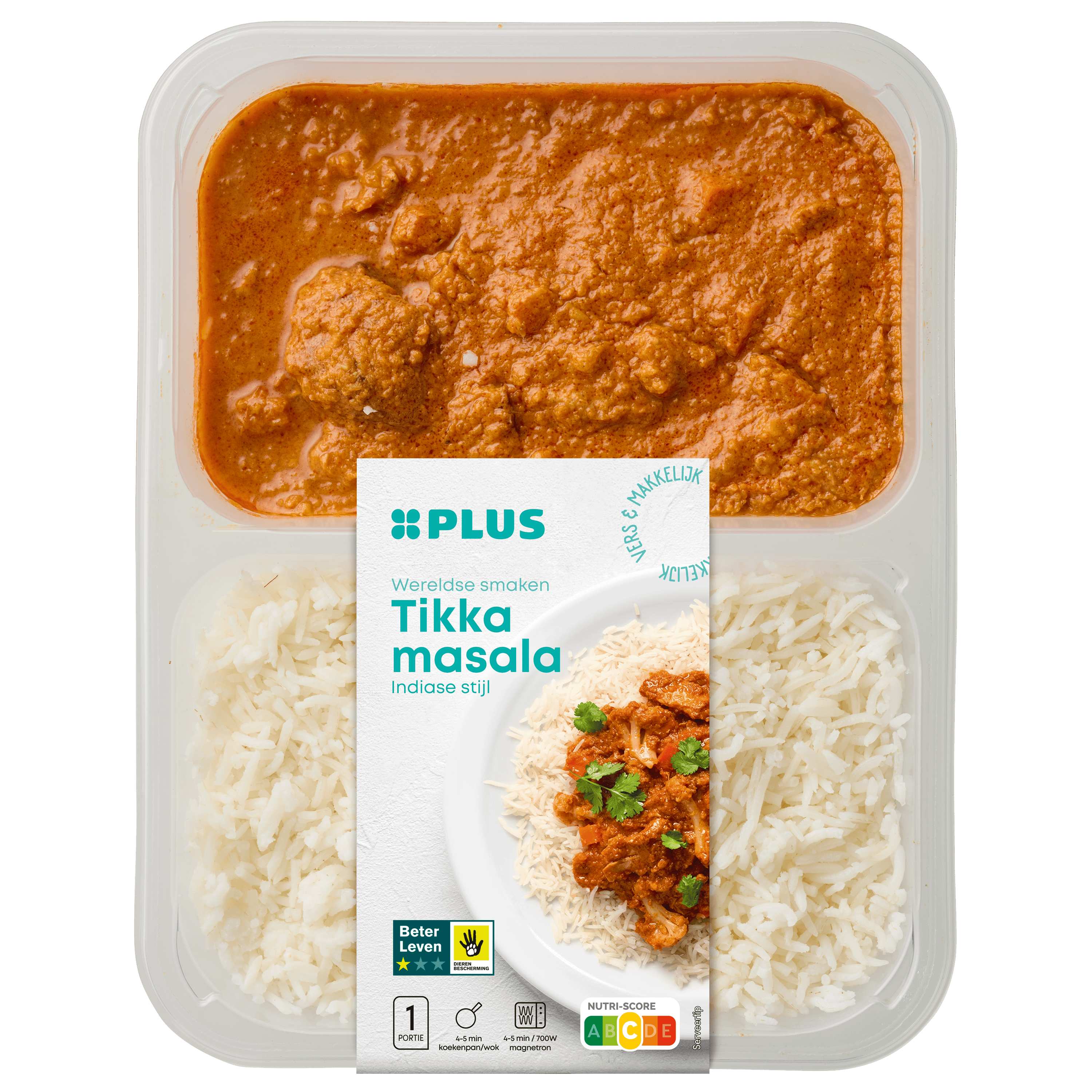 PLUS Tikka masala Indiase stijl