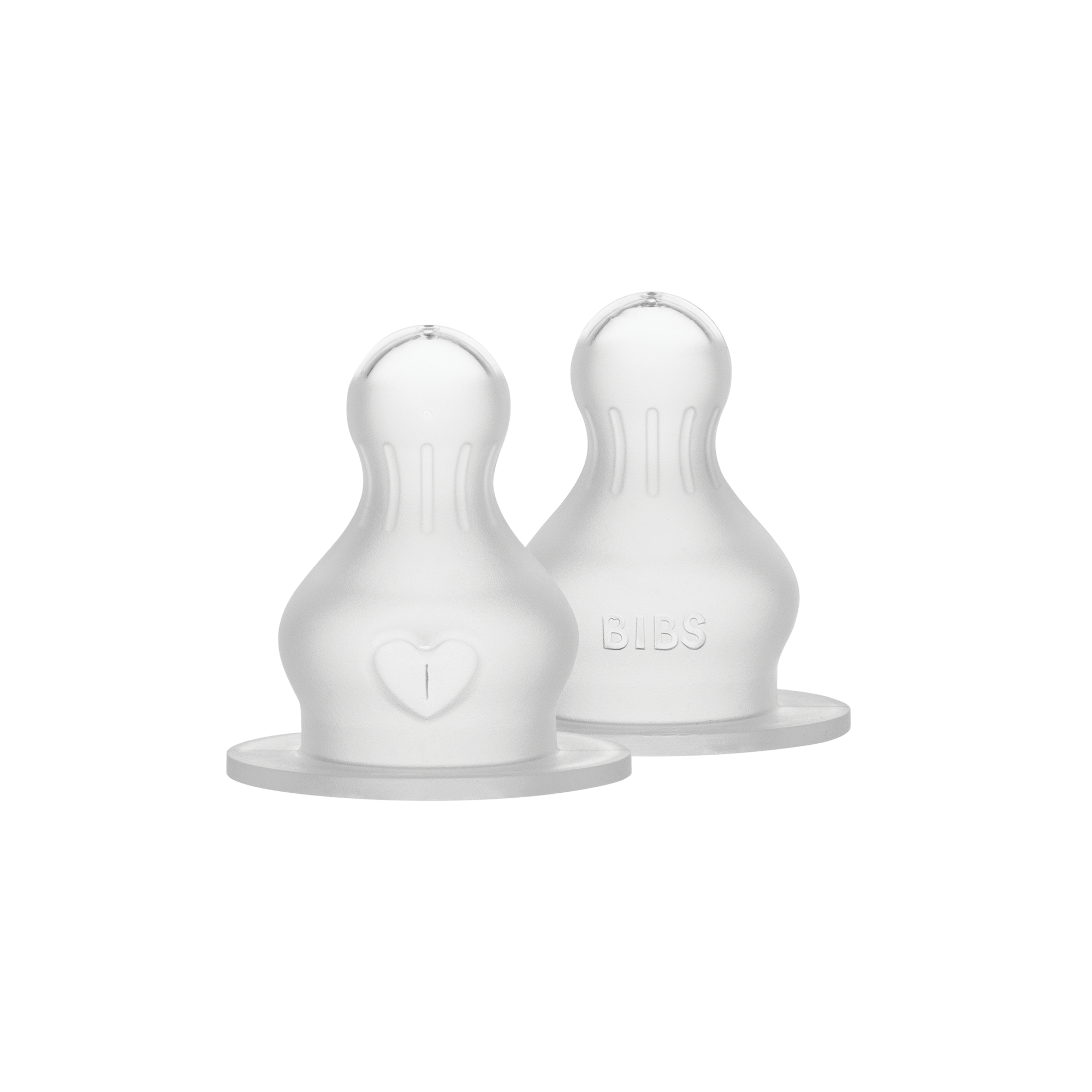 BIBS Flesspeen Medium Flow Sillicone 2 stuks