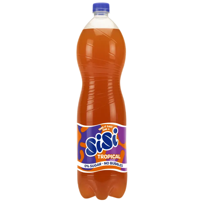 Sisi Tropical flavour no bubbles zero sugar
