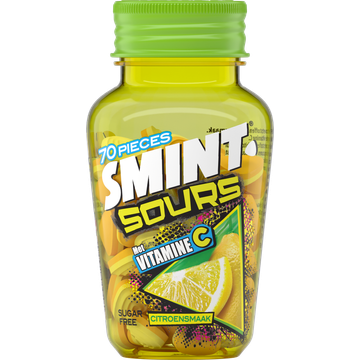 Smint Sours Sugar Free Citroensmaak 70 Stuks