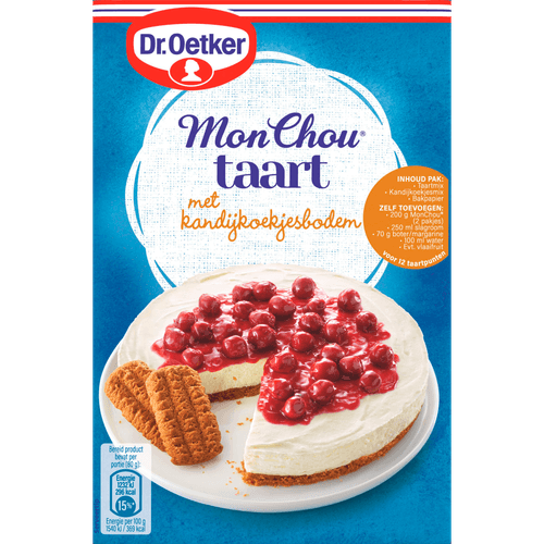 Dr. Oetker MonChoutaart kandijbodem