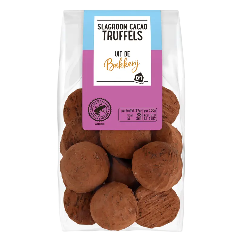 AH Slagroom cacao truffels