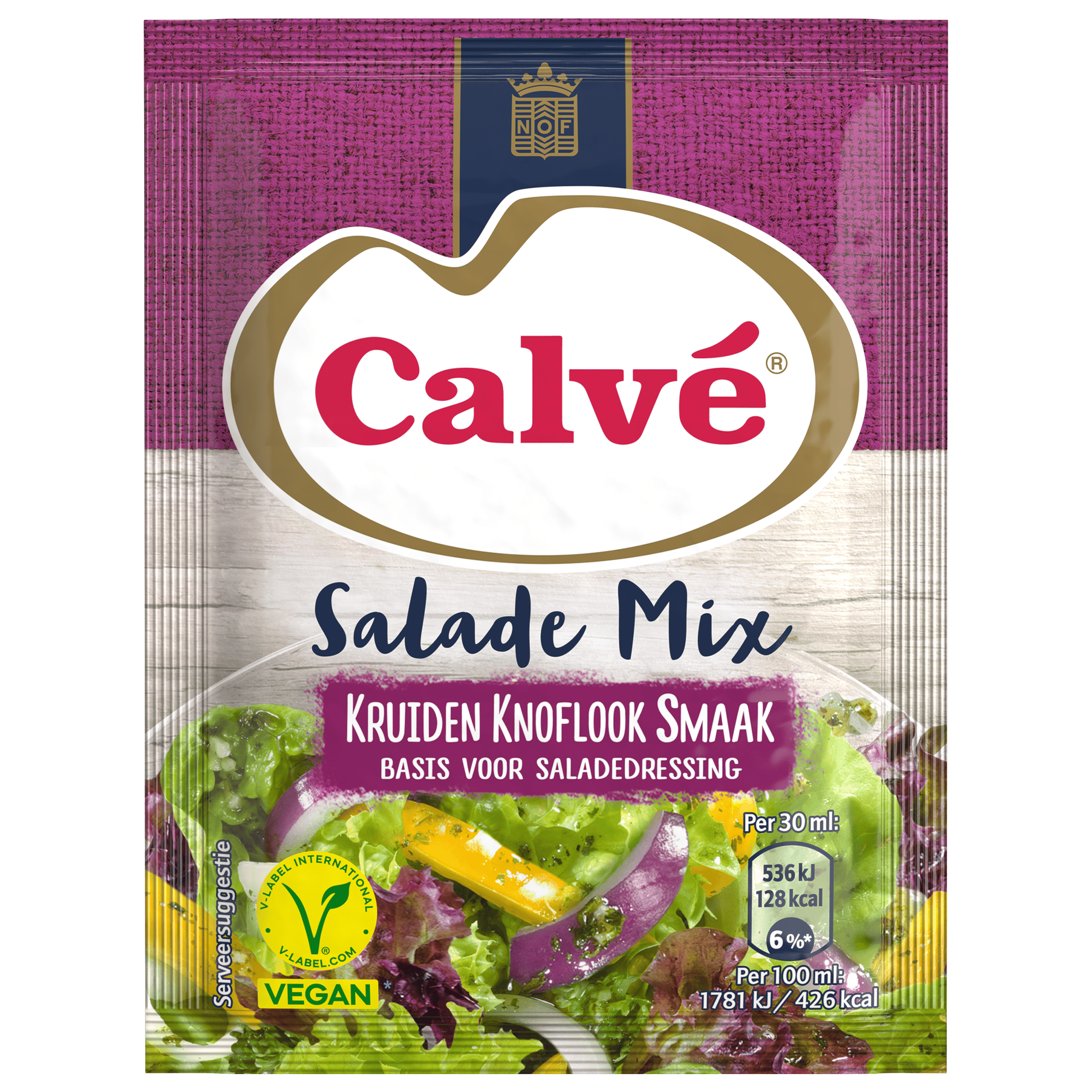 Calvé Salade Mix Kruiden Knoflook
