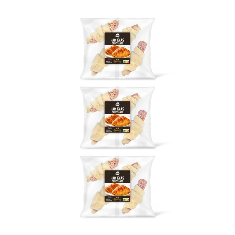 AH Ham kaas croissants 3-pack