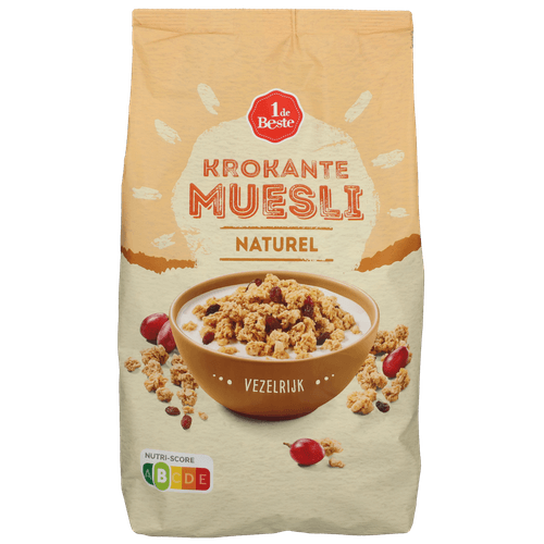 1 de Beste Muesli krokant naturel