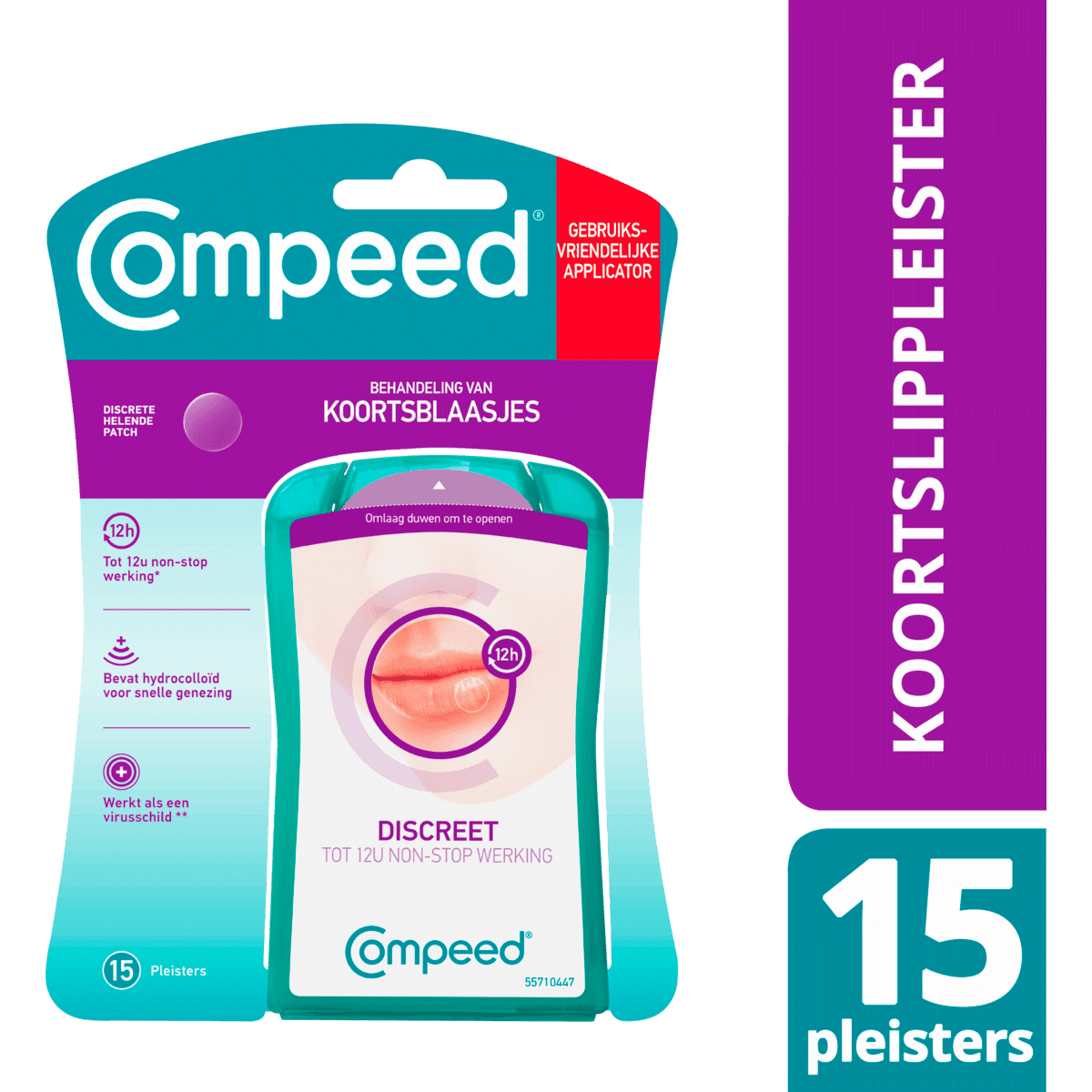 Compeed Lipblaasjes Patch 15 stuks