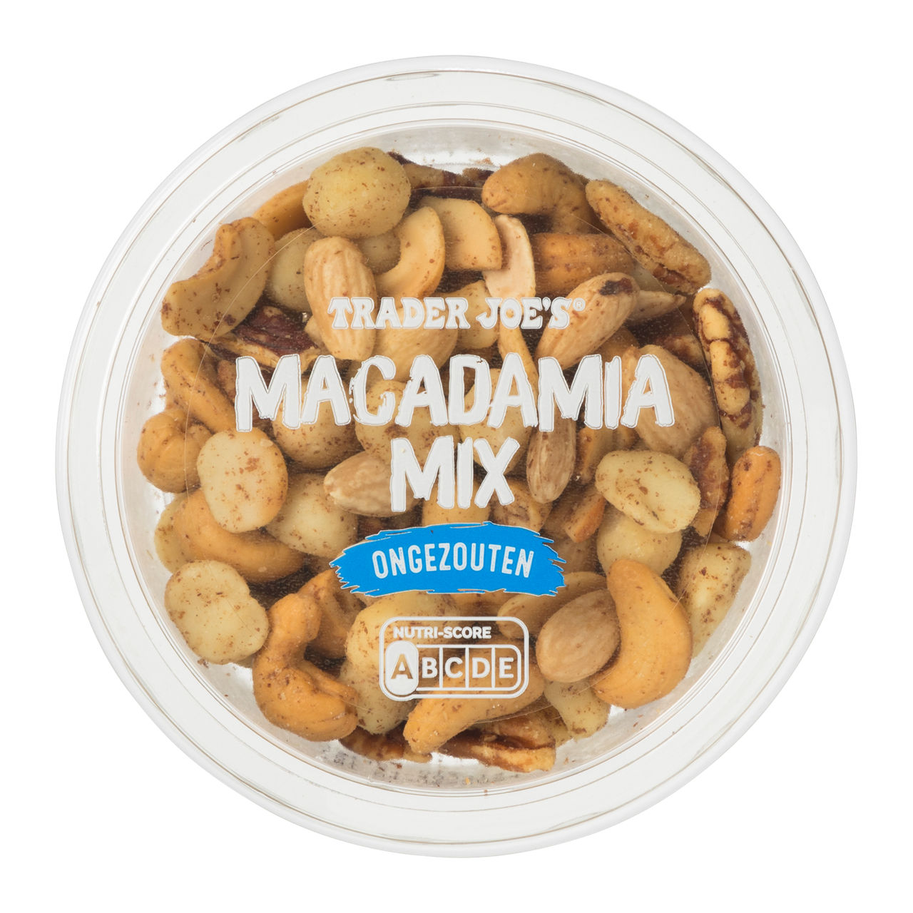 Macadamiamix ongezouten