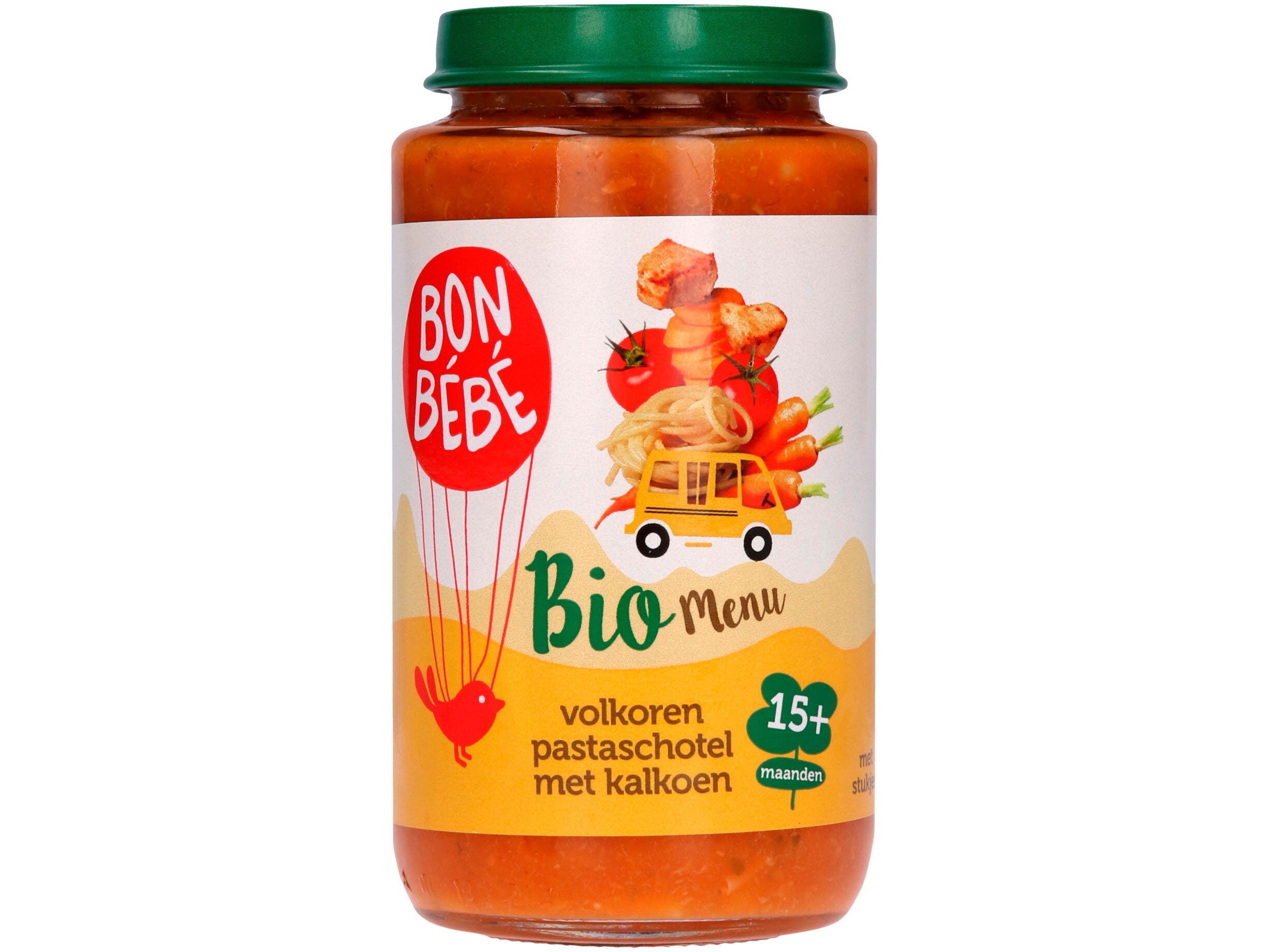 Volkoren pastaschotel kalkoen 15+ mnd