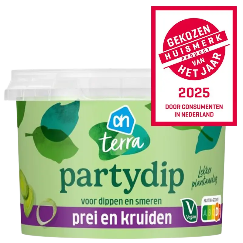 AH Terra Plantaardig party dip prei en kruiden