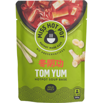 Miss Hot Pot Hot pot Tom Yum