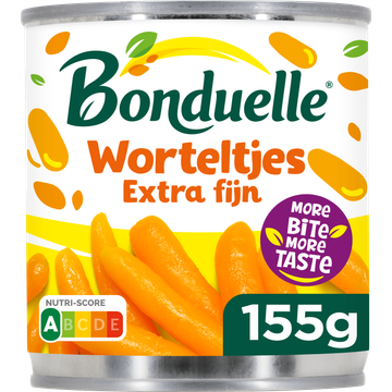 Bonduelle Worteltjes extra fijn 155g