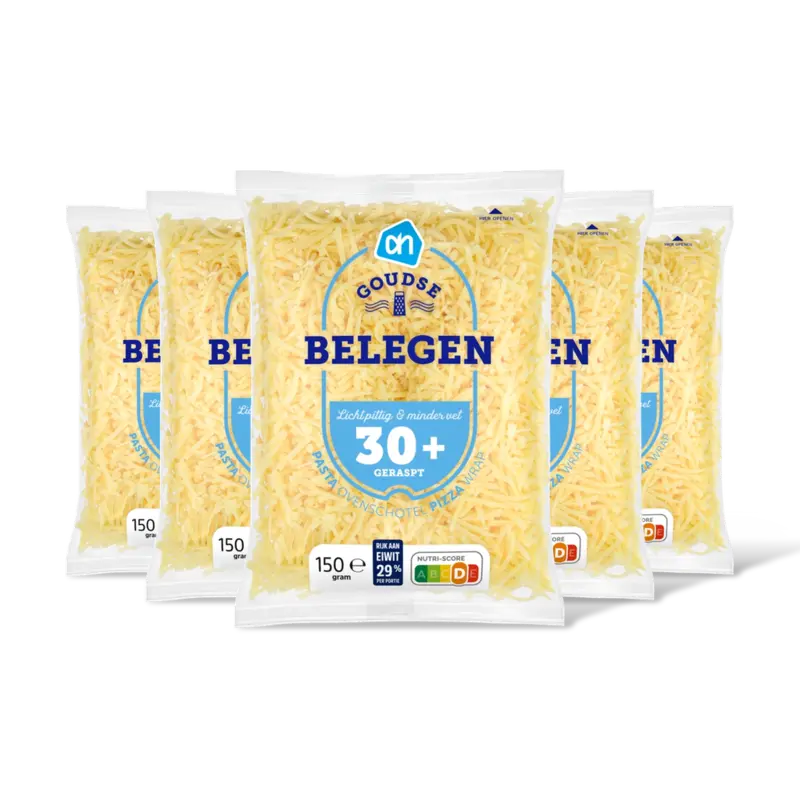 AH Goudse belegen 30+ geraspt 5-pack