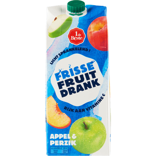 1 de Beste Frisse fruitdrank appel perzik