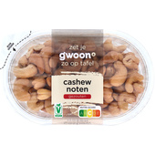 g'woon cashewnoten gezouten