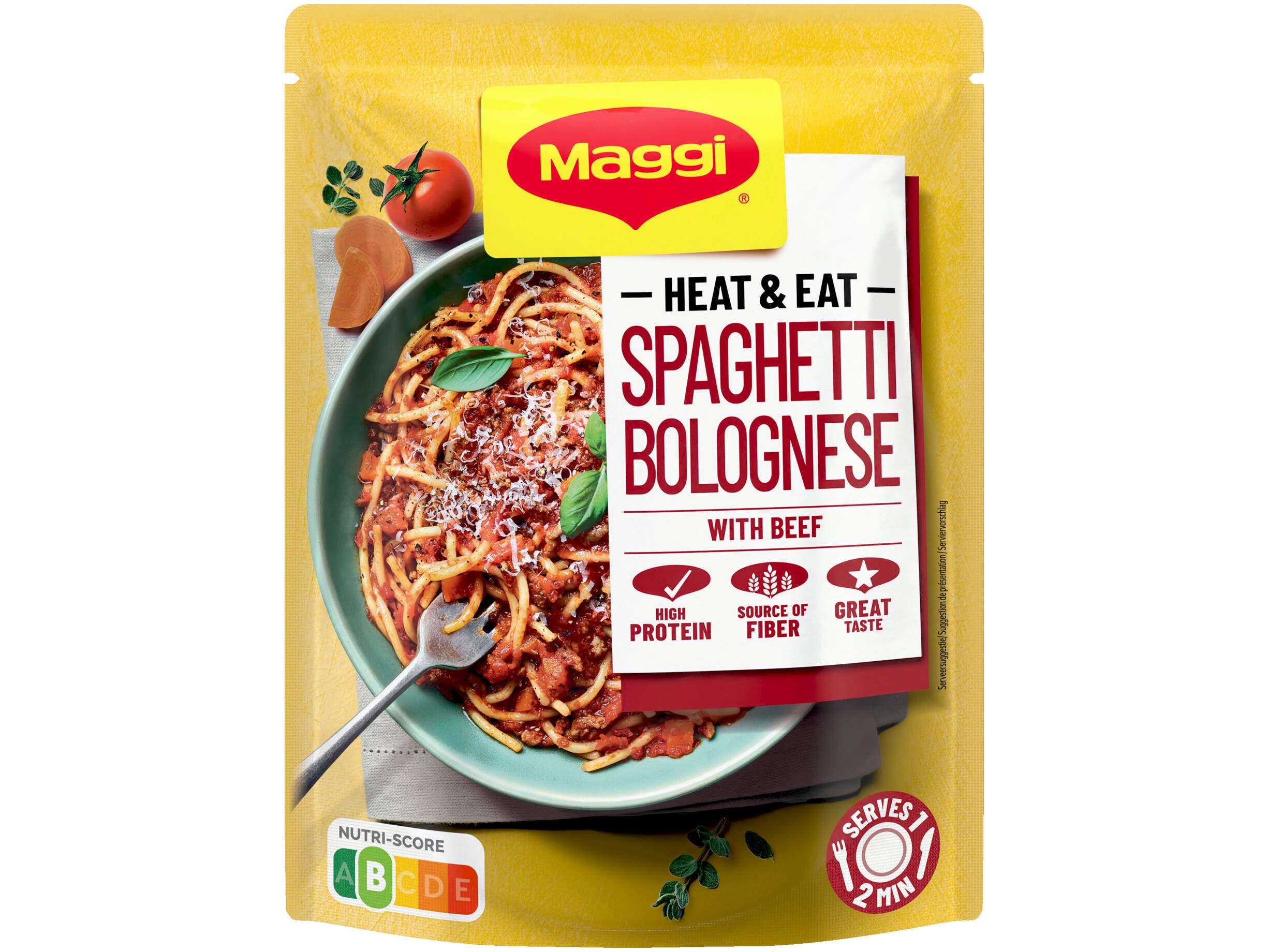 Heat & eat spaghetti bolognese
