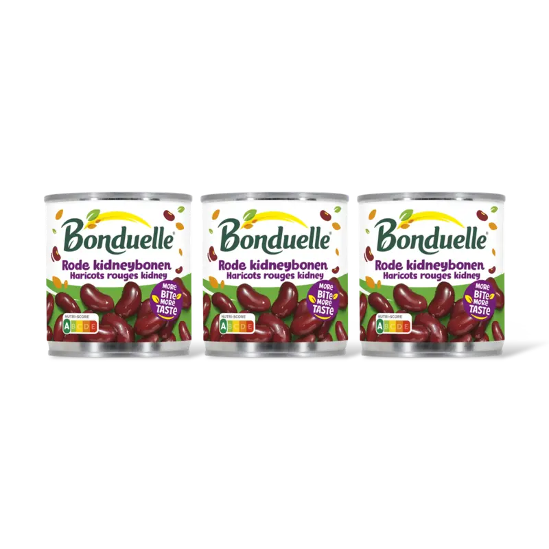 Bonduelle Bonduelle Rode kidneybonen 3-pack