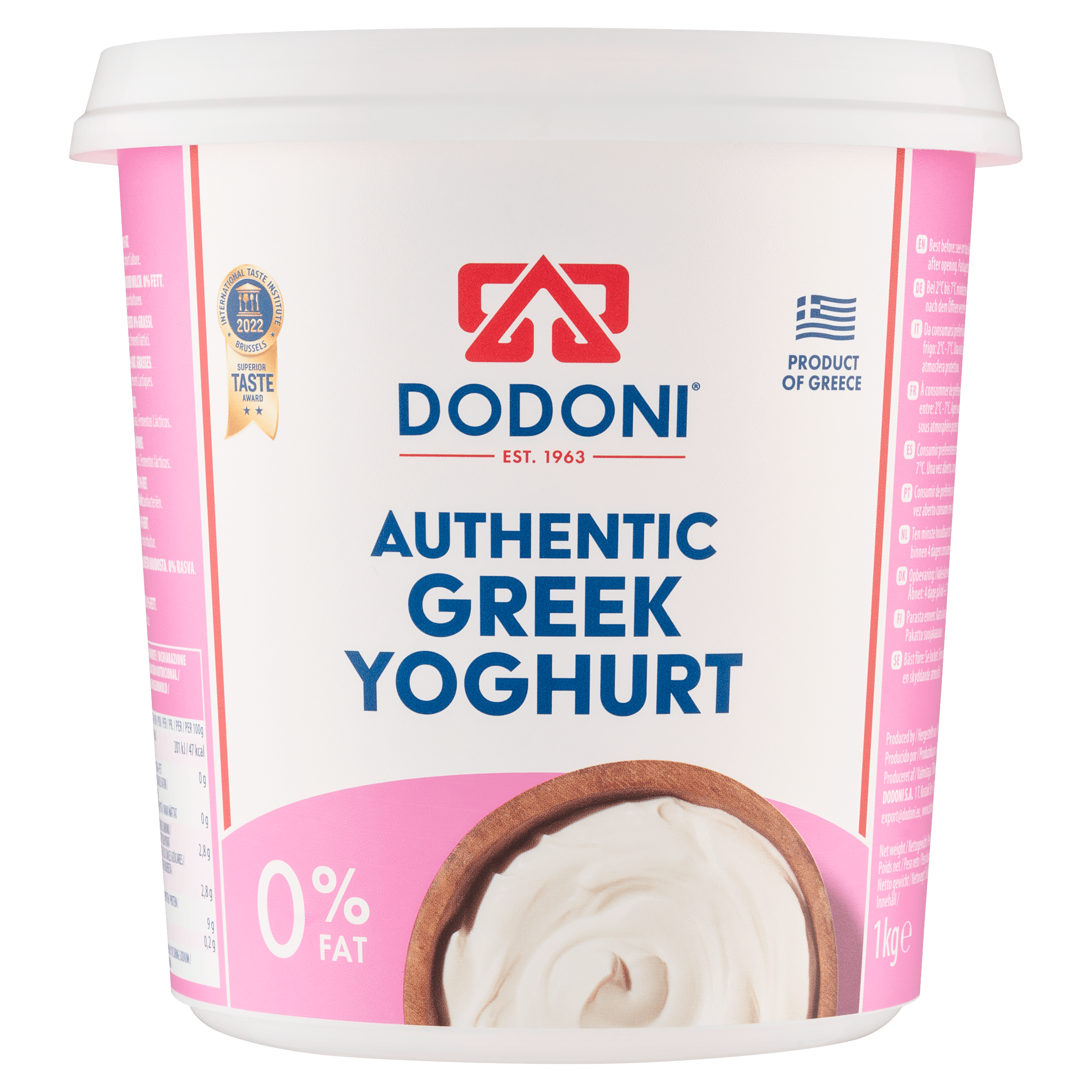 Dodoni Griekse yoghurt 0%