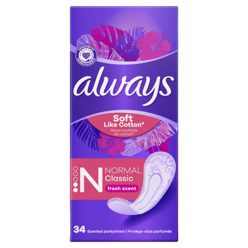 Always Daily soft cotton normal inlegkruisjes