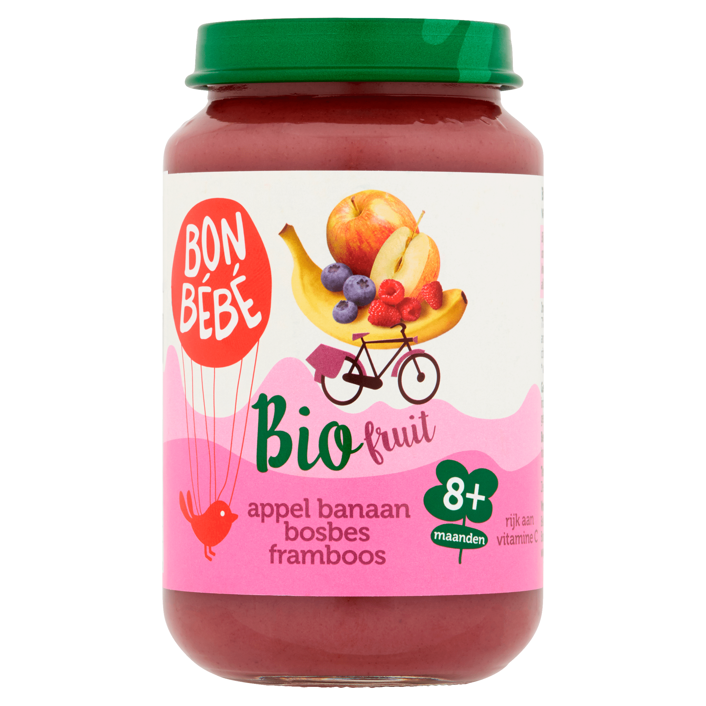 Bonbebe Bio 8mF0803 appel banaan bosbes framb