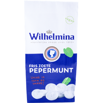 Wilhelmina Verfrissende Pepermunt 200 g