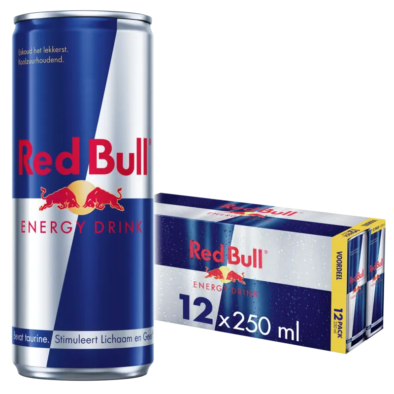Red Bull Energy drink 12-pack voordeelverpakking