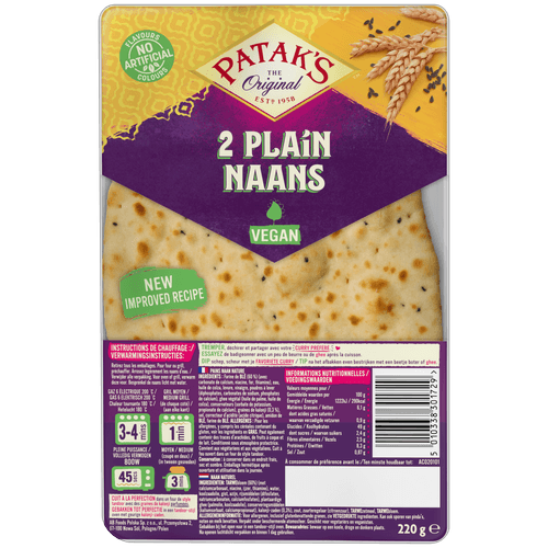 Patak's Naan plain