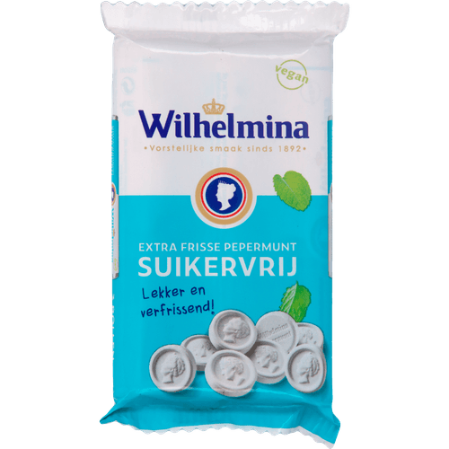 Wilhelmina Pepermunt suikervrij 3/1