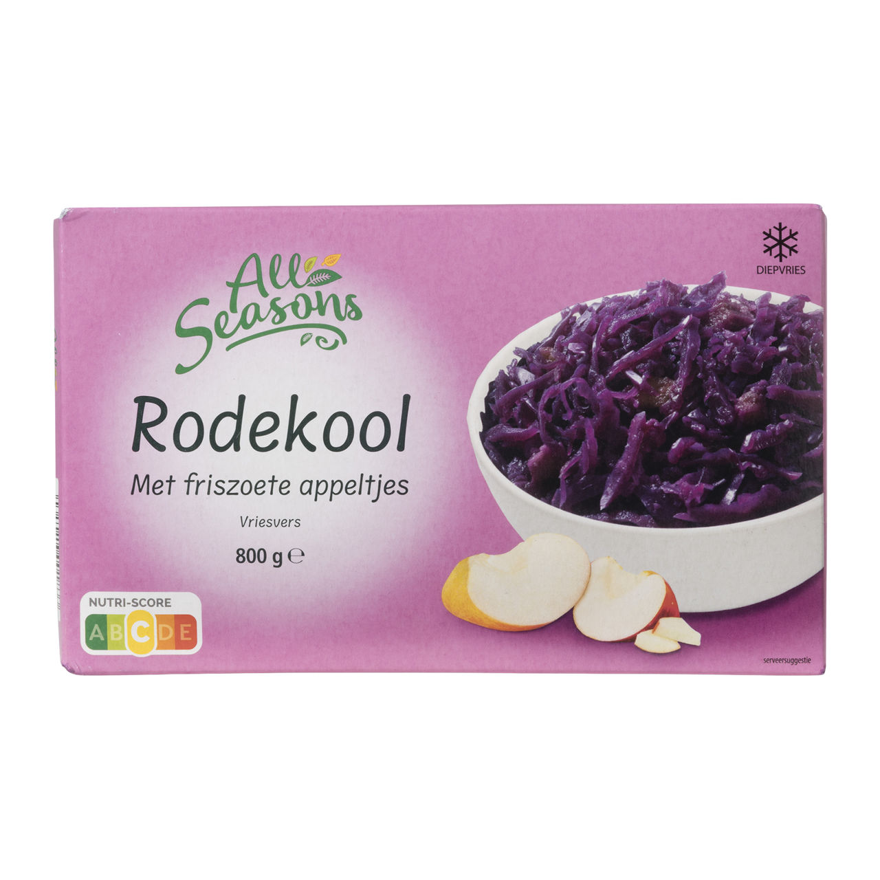 Rode kool met appel