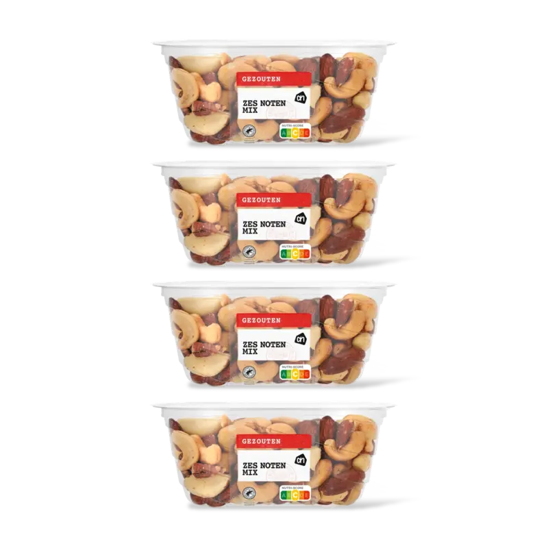 AH Zes noten mix gezouten 4-pack