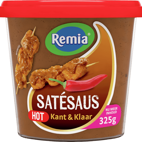 Remia Satesaus kant en klaar hot
