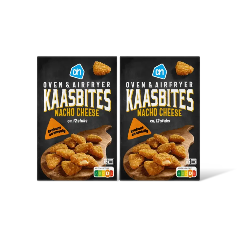 AH Kaasbites nacho cheese 2-pack