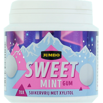 Jumbo Sweet Mint Gum 105 g