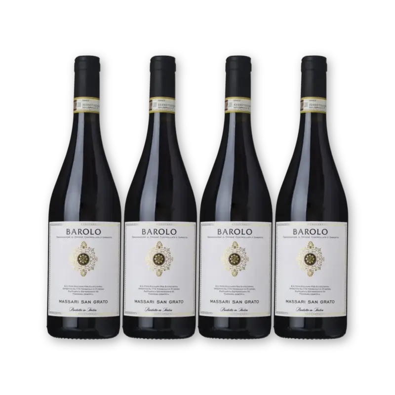 Massari Massari San Grato Barolo 4 flessen