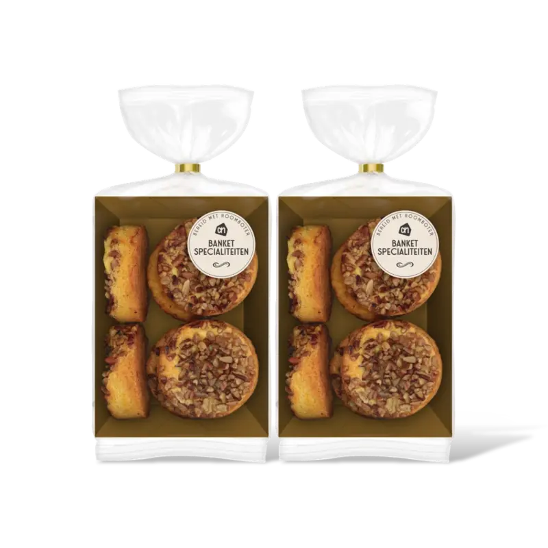 AH Mini pecan caramel koek 2-pack
