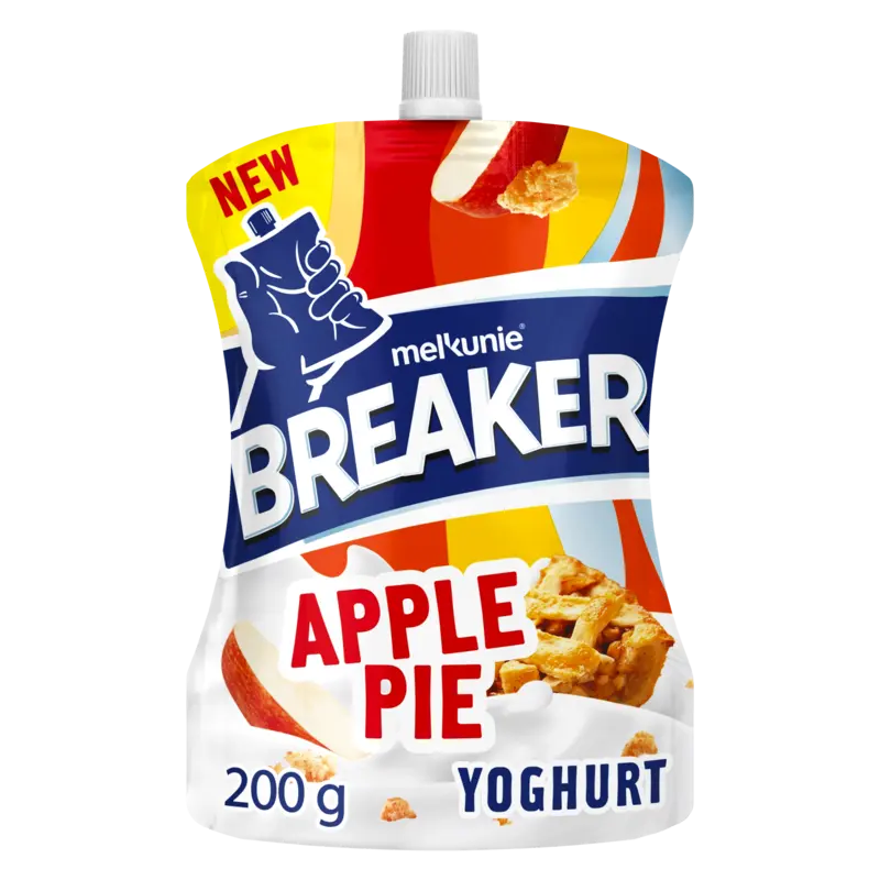 Melkunie Breaker yoghurt appeltaart