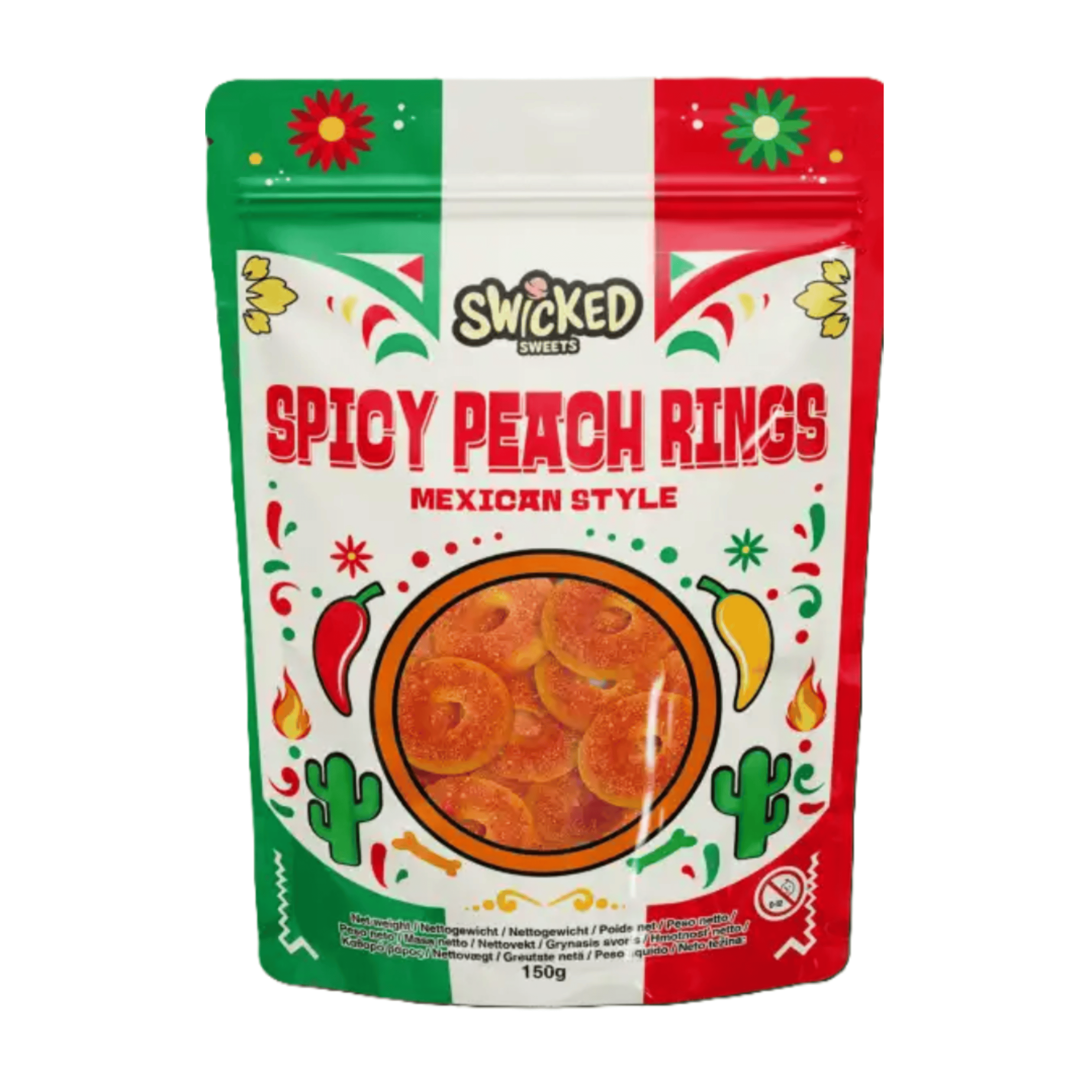 Swicked Mexican Spicy Gummy Rings