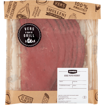 Jumbo Ierse Peper Rosbief ca. 100 g