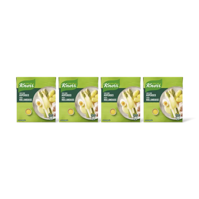 Knorr Asperge hollandaise saus 4-pack