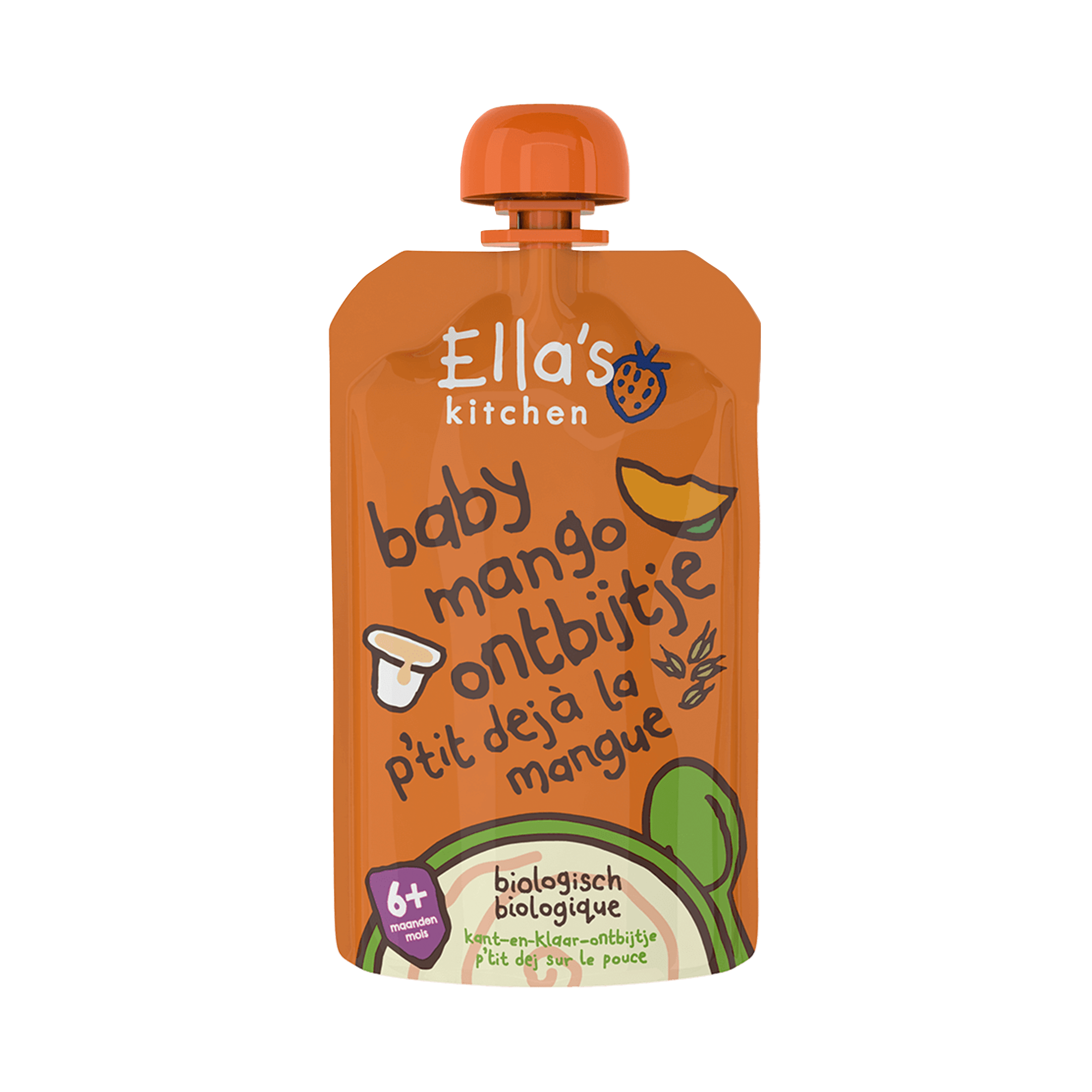 Ella's Kitchen Baby ontbijtje mango 6m+