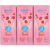 g'woon frisse fruitdrank framboos cranberry 1kcal 6x200ml
