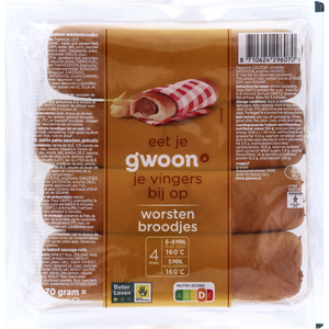G'woon Worstenbroodjes