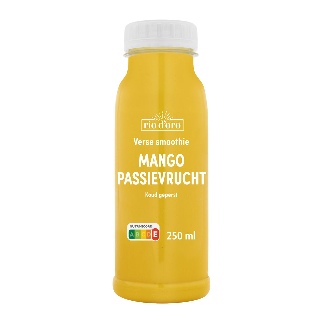 Verse smoothie mango-passievrucht