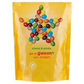 g'woon chocolade pinda's