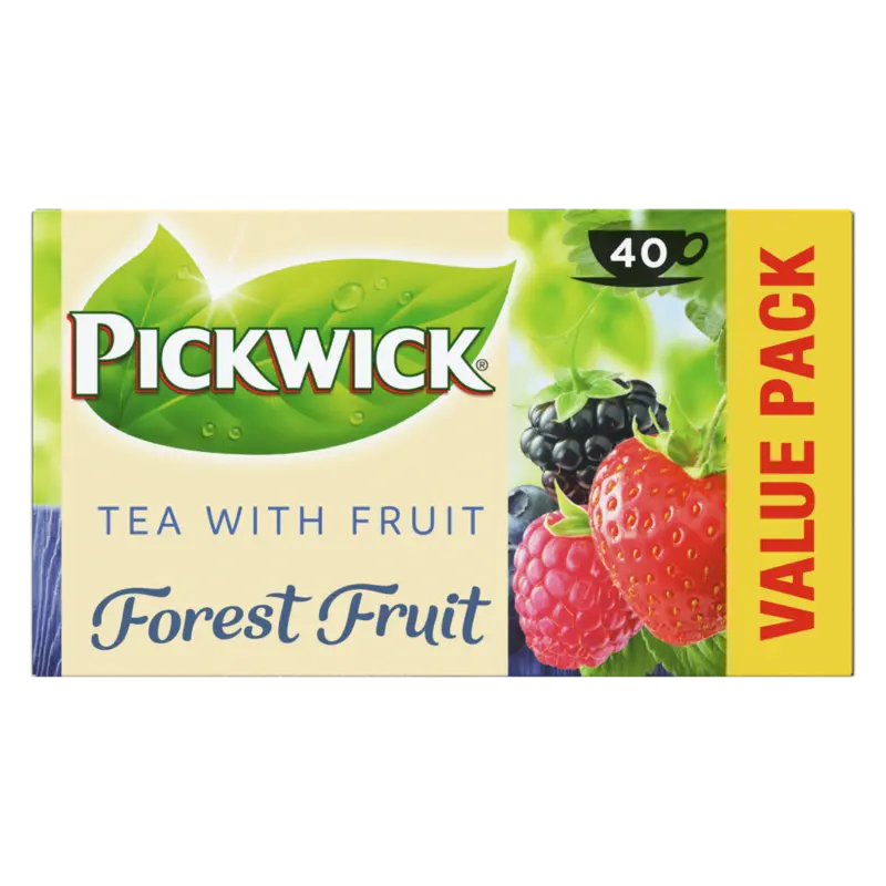 Pickwick Bosvruchten fruit thee voordeelpak