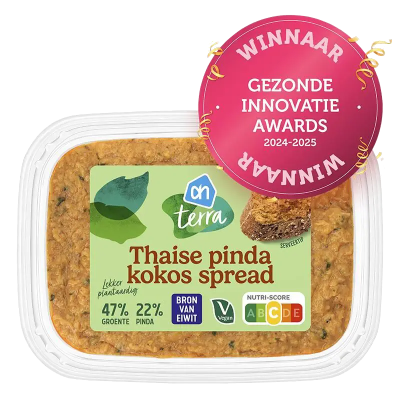 AH Terra Plantaardige Thaise pinda kokos spread