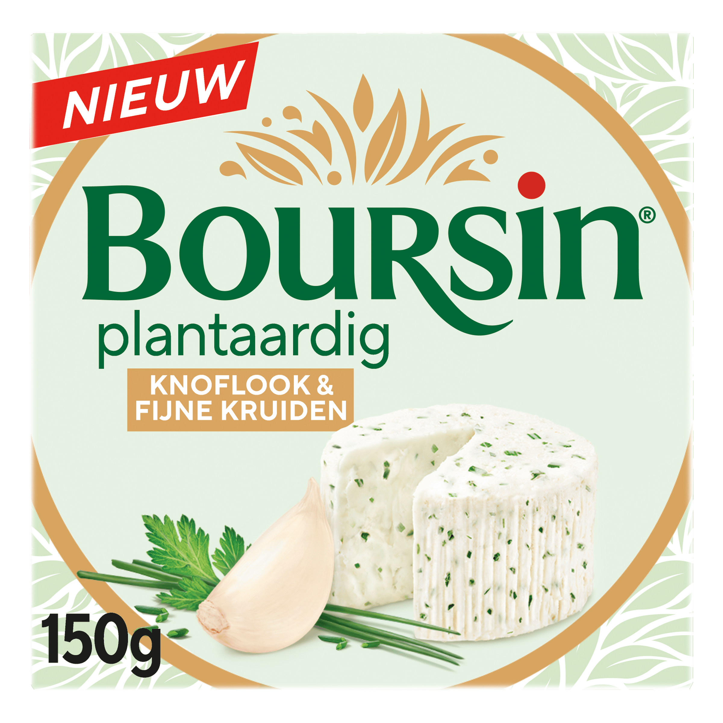 Boursin Plantaardig Knoflook & kruiden